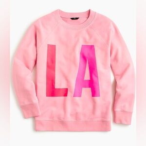 J CREW - LA sweatshirt. Pink Size 2X